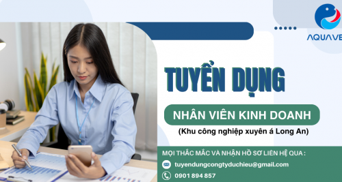 [TIN TUYỂN DỤNG] TUYỂN DỤNG NHÂN VIÊN KINH DOANH